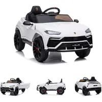 Es-toys Kinder Elektroauto Lamborghini Urus, Radio, Mp3, EVA-Reifen Scheinwerfer