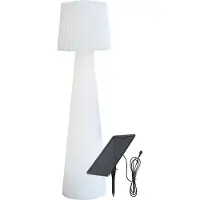 Lumisky Solar- und Netzbetriebene Stehleuchte 110 cm, mit Fernbedienung, LADY Serie