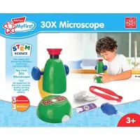 AMO Toys Lernmikroskop für Kinder mit 30-facher Vergrößerung