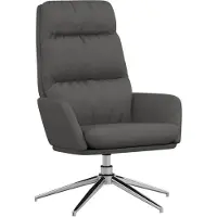 vidaXL Relaxsessel Dunkelgrau Stoff