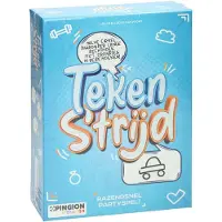 Van Der Meulen Pingion Games Brettspiel Tekenstrijd Familienspiel Partyspiel Geschenk