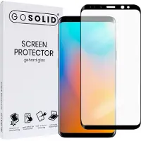 GO SOLID! Samsung Galaxy A9 2018 Displayschutzfolie gehärtetes Glas