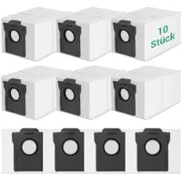 INF 10er-Pack Staubbeutel für Dreame Mova Roboter Staubsauger, 3.2L
