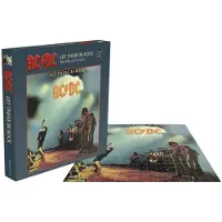 PHD Merchandise Ac/dc Rock Saws Jigsaw Let There Be Rock 500 Pieces Puzzle One Size