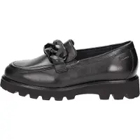Sioux Meredira-727-H Slipper in Übergrößen Schwarz69646 große Damenschuhe