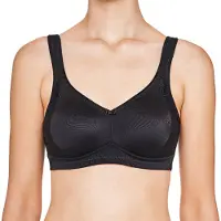 Susa Minimizer-BH "Minimizer BH ohne Bügel Milano", Damen, Gr. 90, Cup D, schwarz, Stoff, Obermaterial: 80% Polyamid PA. 17% Elasthan EL. 3% Baumwolle CO., BHs Minimizer-BH
