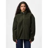 Pieces "PCSADIA LS TEDDY JACKET NOOS BC" Kunstfaser