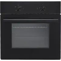 Respekta Backofen autark Einbau Herd Ofen Schwarz Richard 60 L