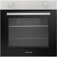 Respekta Backofen autark Einbau Edelstahl Herd Grill Umluft Jannis Ofen 72 L