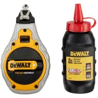 DeWalt Schlagschnurset 30m mit roter Kreide DWHT48335RC-0