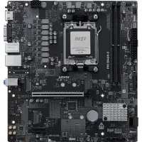 MSI PRO B840M-B, AMD, Sockel AM5, AMD Ryzen 7000 Series, AMD Ryzen 8000 Series, AMD Ryzen 9000 Series, Sockel AM5, DDR5-SDRAM, 128 GB
