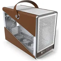 Montech Heritage PRO, Midi Tower, PC, Weiß, micro ATX, Mini-ITX, Kunstleder, 17 cm