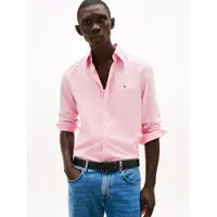 Tommy Hilfiger Flex Solid Regular Fit Langarmhemd