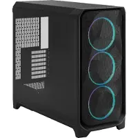 Fractal Design Meshify 3 XL, PC, Schwarz, ATX, EATX, ITX, micro ATX, SSI CEB, SSI EEB, Stahl, Gehärtetes Glas, Gaming, Multi