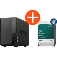 Synology DiskStation DS225+ 2 Bay NAS, NAS, Desktop, Intel Celeron, J4125, 2 GB, DDR4