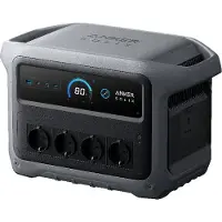 Anker Solix C1000X Gen 2, AC, Zigarettenanzünder, Solar, 1024 Wh, Ultra Charge, 2000 W, 600 W, 24 W