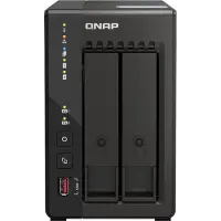 Qnap TS-253E, NAS, Tower, Intel Celeron, J6412, 8 GB, 0 TB