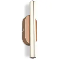 Briloner LEUCHTEN LED Wandleuchte "RUTH", anthrazit, 1, H: 5,5cm, 1 Stk., Leuchten, 7x30x5,5 cm, Wohnzimmer, Flur, Schlafzimmer, LED Wandleuchte