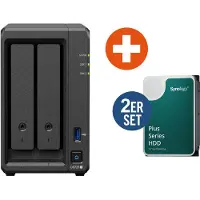 Synology DiskStation DS725+, NAS, Ryzen Embedded, R1600, 4 GB, DDR4, 0 TB