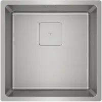 Teka FlexLinea RS15 40.40, Quadratisch, Edelstahl, Edelstahl, 1 Becken, 400 x 400 mm, 20 cm