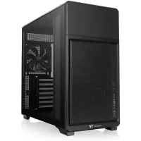 Thermaltake TR300 TG, Midi Tower, PC, Schwarz, ATX, micro ATX, Mini-ITX, SPCC, Gehärtetes Glas, Gaming