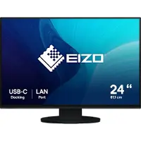 Eizo FlexScan EV2495-BK, 61,2 cm (24.1"), 1920 x 1200 Pixel, WUXGA, LCD, 5 ms, Schwarz