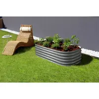 Pergart Vitavia Hochbeet "Terra 401" granit 40 cm Modell "Basic"