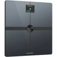 Withings Body Smart - WIFI-Anschlusswaage, BIA-Personenwaage, Analyse der Körperzusammensetzung, Körperfett, Muskelmasse, Wasseranteil, BMI, Gewicht