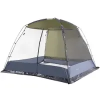Pro-Tec Netzpavillon 'Beekdaelen' 305x305x213 cm Olivgrün / Grau