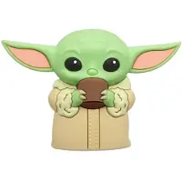 MONOGRAM The Mandalorian Star Wars Das Kind Mit Der Tasse Magnet Grün Grün One Size