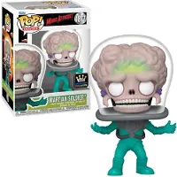 Funko POP! POP! Mars Attacks Alien Soldier Vinyl-Figur Glow-in-the-Dark Chase Rarität