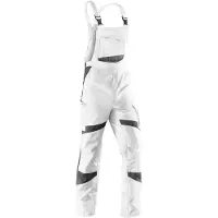 Kuebler ActiviQ Latzhose 3250 weiß/anthrazit Größe 110