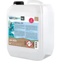 Höfer Chemie 1x5 L BAYCINEX Metall-Ex Reinigungsmittel für Kalk- und Metallablagerungen im praktischen Kanister