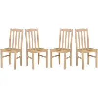 LeafDesign ESSZIMMERSTUHL - 4er-Set Bos 12 D sonoma sonoma