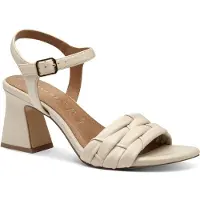 Tamaris Damen Klassische Sandalen 1-28005-42 418 Farbe: Beige Größe: 38