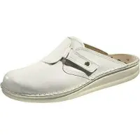 Finn Comfort Venedig Herren Damen Clog weiss Glattleder - Größe: 35