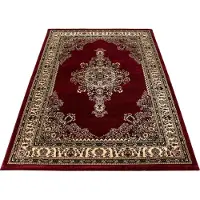 Ayyildiz Teppiche Teppiche "Marrakesh 297" rechteckig 12 mm Höhe Kurzflor, Orient-Optik, Webteppich, Wohnzimmer