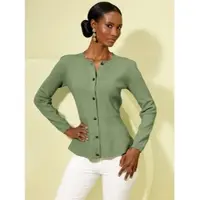 Création L Strickjacke