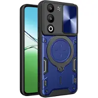 Techsuit - CamGuard Pro Hülle für Oppo A5 4G / A5 5G - blau