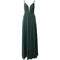 Vera Mont Abendkleid mit Lurexfaden in Dark Moss | Gr.: 36