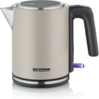 Severin WK 9577, 2400 W, Beige, Schwarz, Kunststoff, Edelstahl, Wasserstandsanzeige, Drahtlos