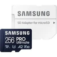Samsung Speicherkarte "Pro Ultimate", blau (blau 2), 256 GB, Speicherkarten, Speicherkarte