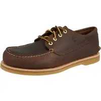 Timberland Mens Boat Shoe md brn f grain 9.5 Wide Fit