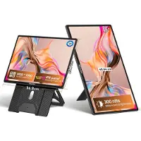 Blackview Table 9 Tragbarer Bildschirm 16 Zoll FHD+ IPS 19201200 USB-C/HDMI, 360 Drehung, für Laptop, Plug and Play