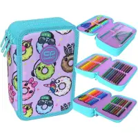 CoolPack Dreifach-Federmäppchen Donut-Ausrüstung