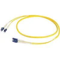 EFB Elektronik Duplex Jumper LC-LC 9/125µ, OS2, LSZH, gelb, Flat Twin 3x5mm, 3m Hersteller: (O0350FT.3)