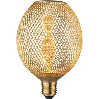 Paulmann LED Metallic Glow Globe Helix E27 schwarz