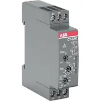 ABB CT-SAC.22 Zeitrelais, Stern-Dreieck,Umschaltzeit einstellbar, 2NO, 24-48VDC/24-240VAC 1SVR508210R0100