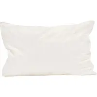Briljant Baby Kinderkissen 40×60 cm – flaches Kleinkind-Kopfkissen mit 120 g javanischer Kapokfüllung, 100% Baumwollbezug, atmungsaktiv & antiallergisch