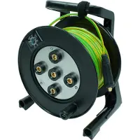 Dönges Litzentrommel Steckanschluss-System, 50 m x 6 mm²
